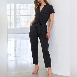 Black Romper by Velvet Heart